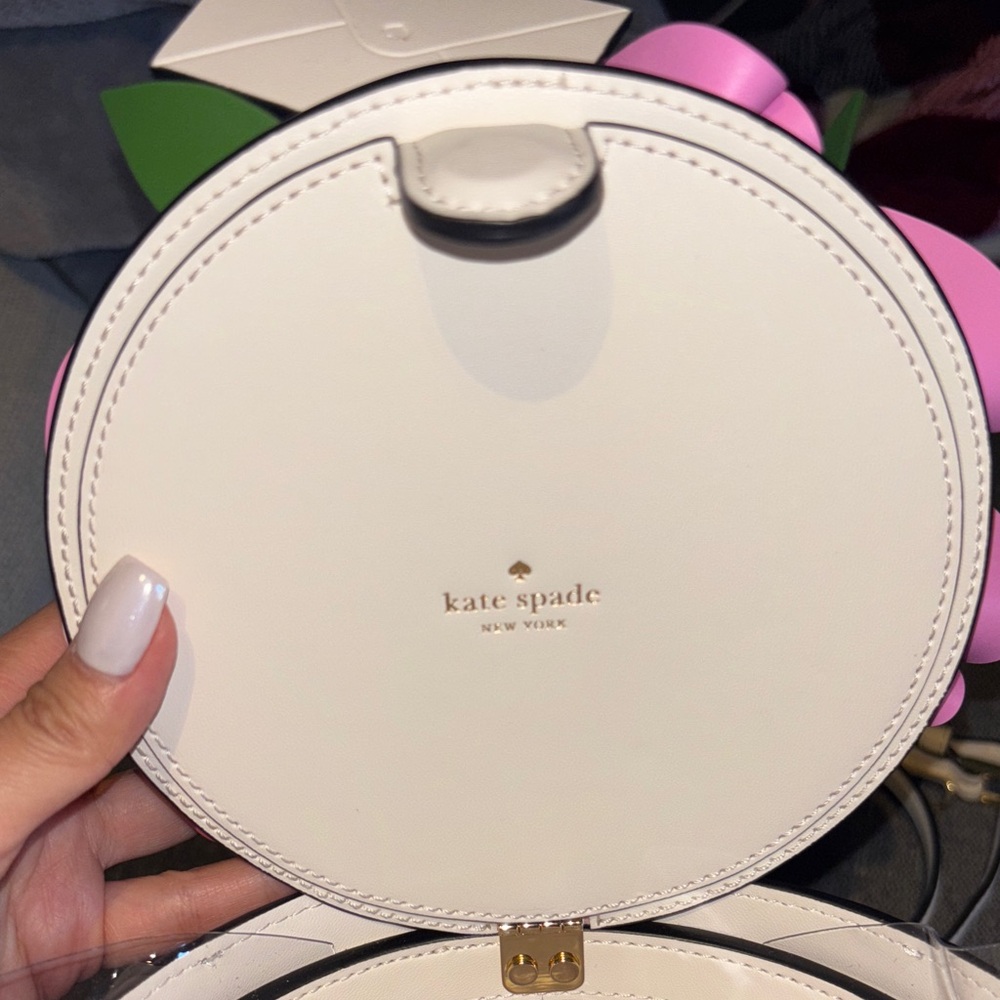 Kate Spade Polka Dot Flower Bouquet Crossbody Bag - Picture 5 of 7